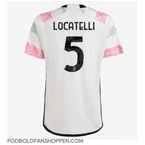 Juventus Manuel Locatelli #5 Udebanetrøje 2023-24 Kortærmet